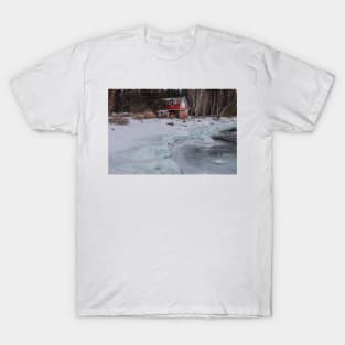 Winter North Shore Cabin T-Shirt